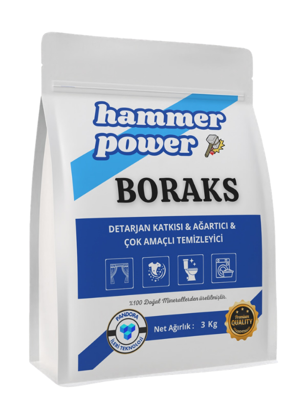 Boraks Doğal Çamaşır Ağartıcı